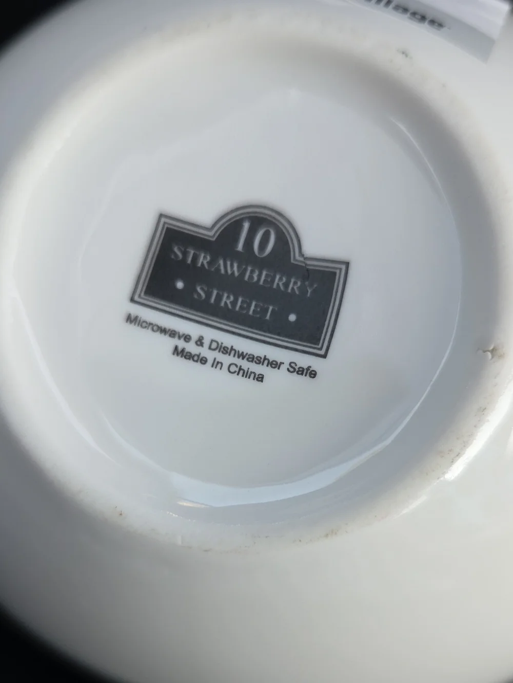 10 Strawberry Street White Ceramic Small Bowl - Sleek Home Dining Design